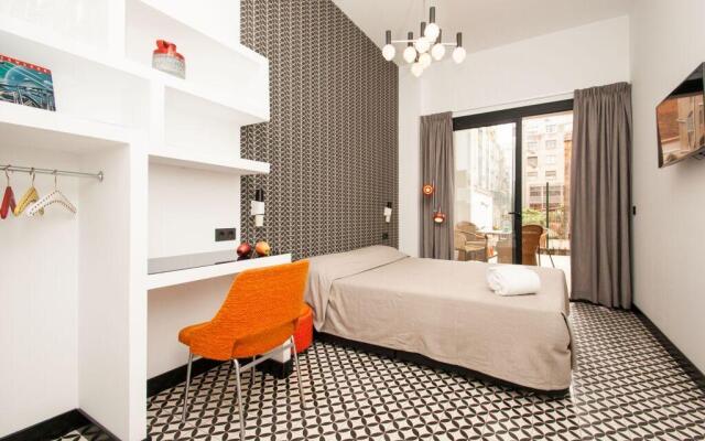 Double Studio with courtyard view