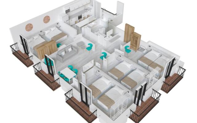 4 Bedrooms Apartment