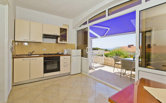 1 Bedroom Single Apartment with balcony and with partial sea view